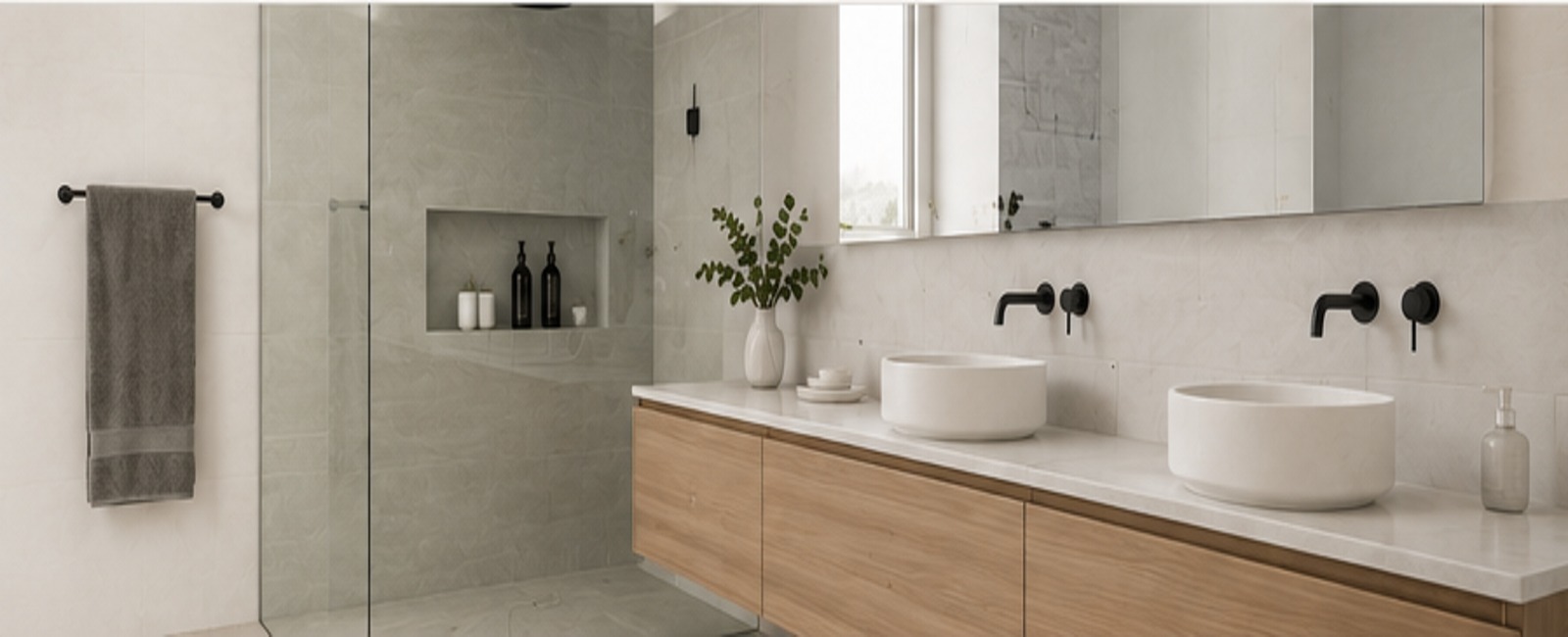 Major renovation bathroom concept