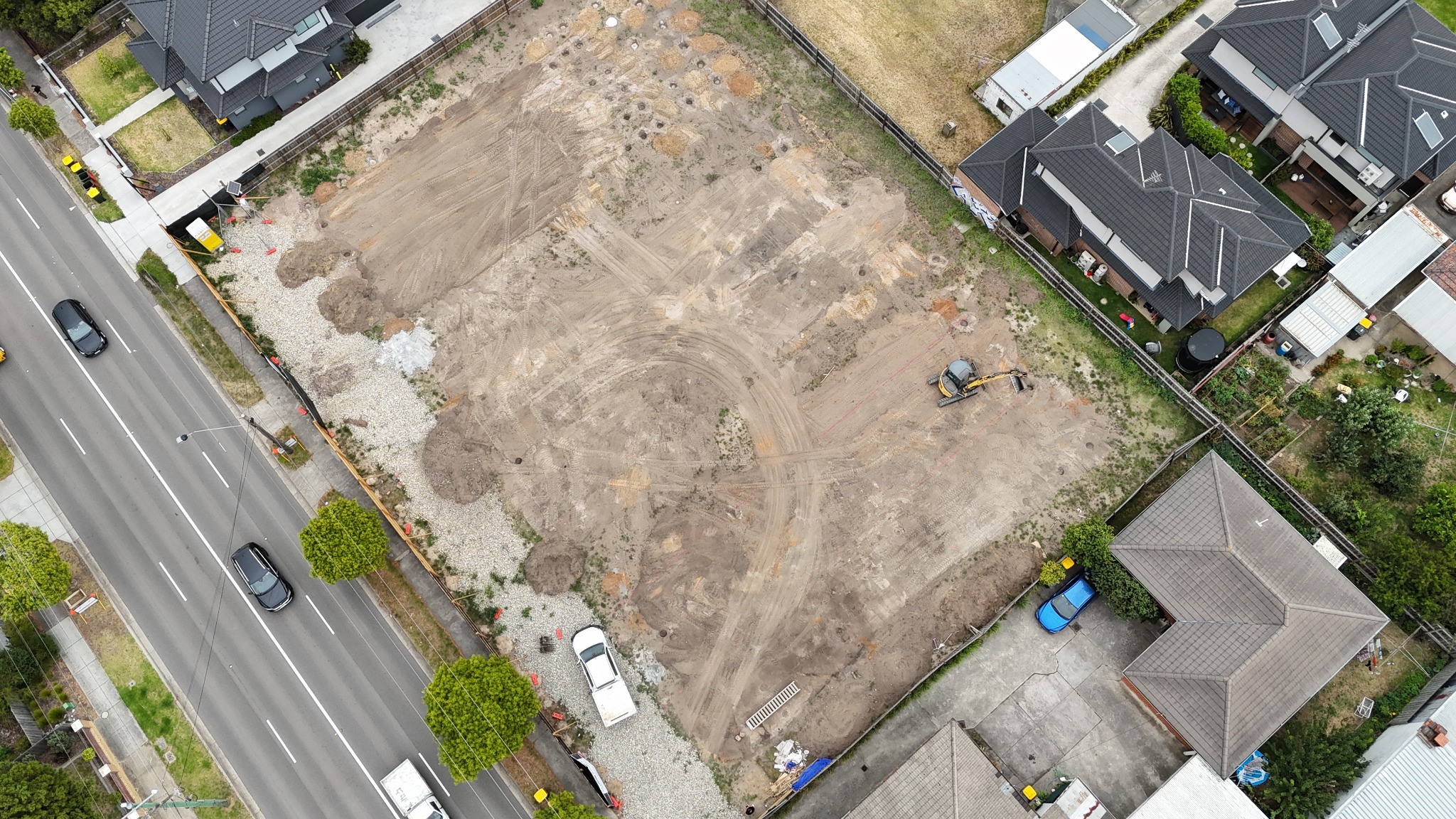 Site establishment and groundworks